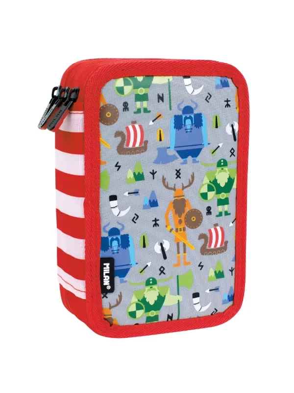 081364VK Filled triple decker pencil case Vikings Special Series - Image 1