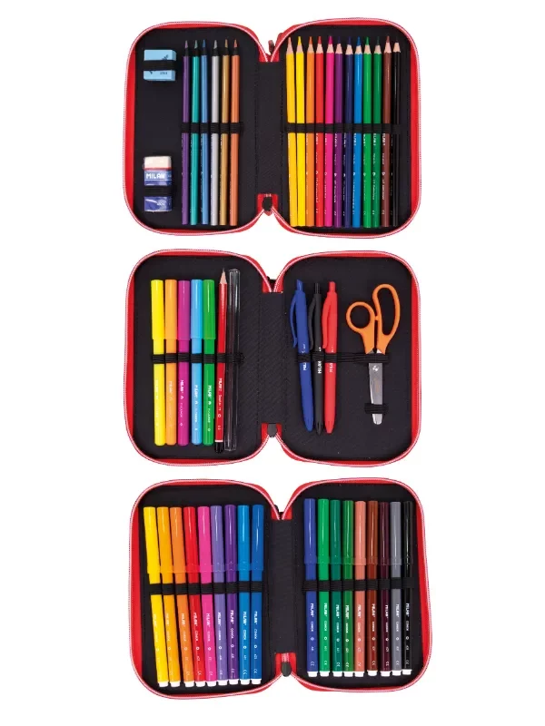 081364VK Filled triple decker pencil case Vikings Special Series - Image 2