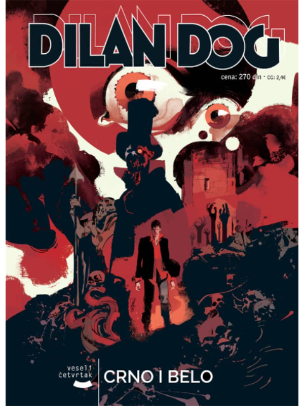 01101638 Dilan Dog - Crno i belo - Slika 1