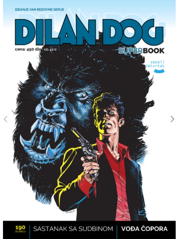 Dylan Dog Superbook 61 Sastanak sa sudbinom, Vođa čopora - Image 1