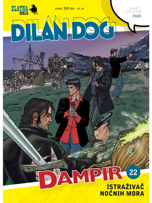 Zlatna serija 22 korica A1 Dilan Dog i Dampir Istraživač noćnih mora - Image 1