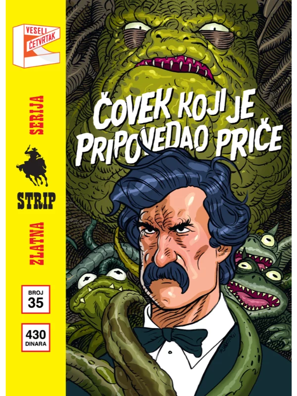 Zlatna serija 35 korica B Priče iz baze „Drugde“ Čovek koji je pripovedao priče - Image 1