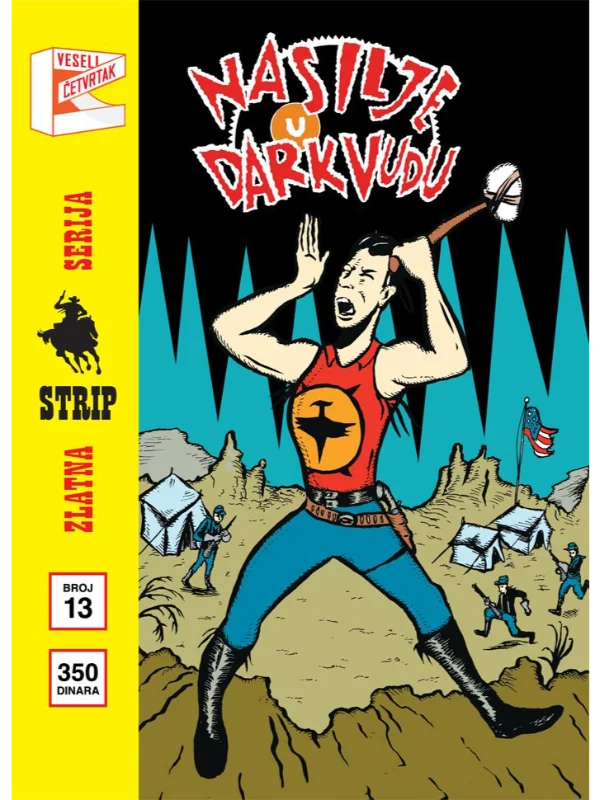 Zlatna serija 13 korica L Zagor Nasilje u Darkvudu - Image 1