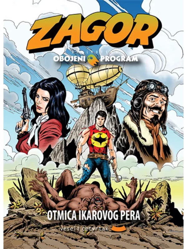 Obojeni program 56 Zagor : Otmica Ikarovog pera 1