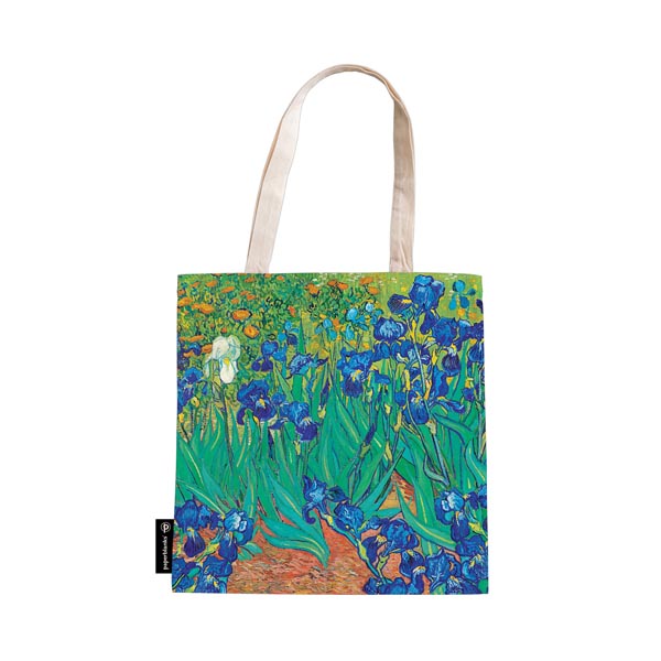 9781439782385_Front Van Gogh’s Irises Canvas Bags - Slika 1