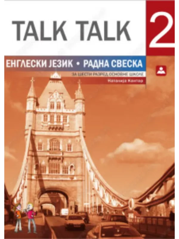 Z16613 TALK TALK 2, radna sveska za 6. razred osnovne škole - Image 1