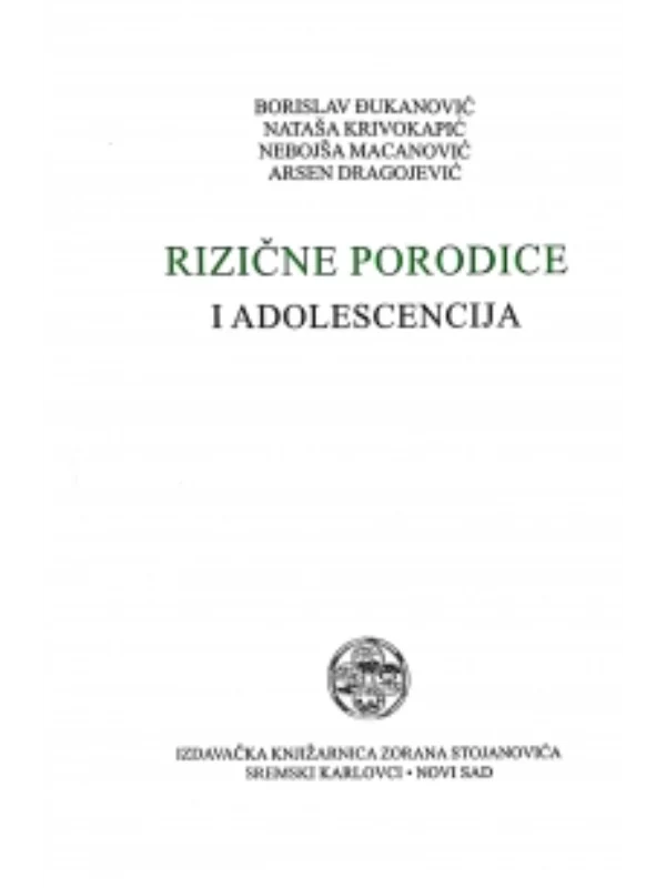 Rizične porodice i adolescenci 1