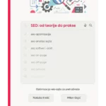 SEO: Od teorije do prakse