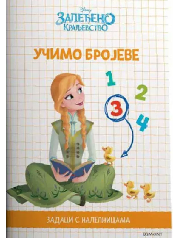 Disney zaleđeno kraljevstvo - učimo brojeve 1