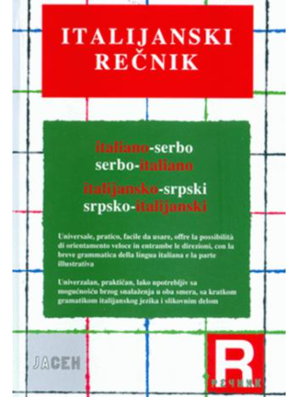 K9788685337185 Italijanski rečnik - Jasen - Slika 1