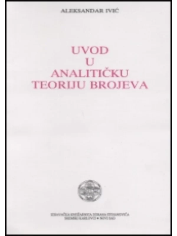 Uvod U Analiticku Teoriju Brojeva 1