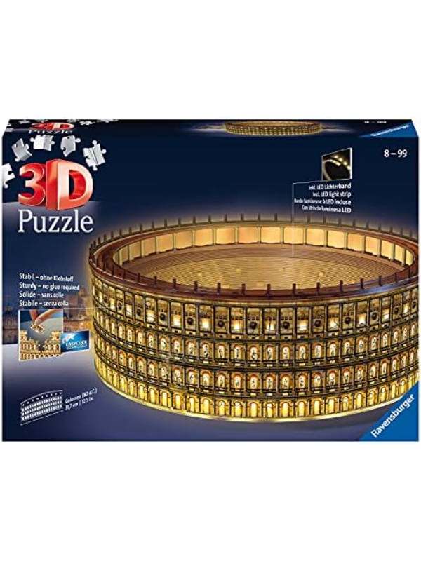 4005556111480 Ravensburger 3D Puzzle (Slagalice) - Koloseum Nocno Izdanje - Slika 1