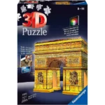 Ravensburger 3D Puzzle - Trijumfalna Kapija Noc Ra12522