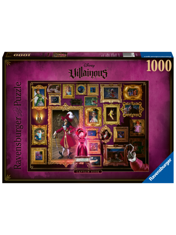 4005556150229 Ravensburger Puzzle (Slagalice) - Villainous - Kapetan Kuk - Slika 1