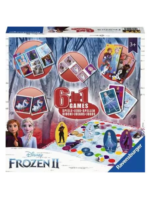 4005556204274 Ravensburger Društvena Igra - Frozen 2, Set 6 U 1 Igara - Slika 1