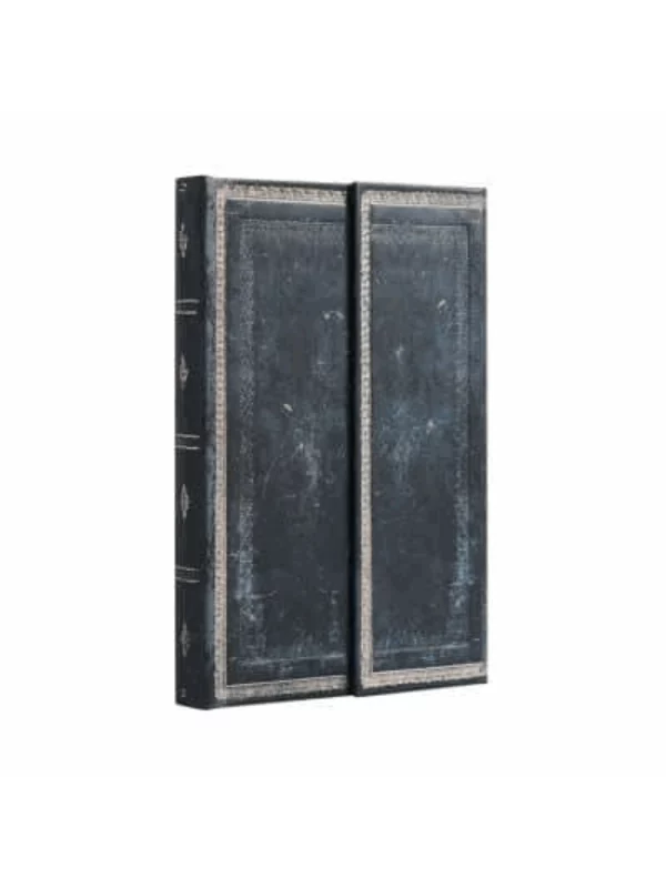 Old Leather Collection, Inkblot, Mini Lined : Hardcover, 85 gsm, ribbon marker, memento pouch, wrap closure - Image 1