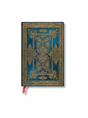 Blue Luxe Mini Lined Hardback Journal