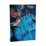 Laurel Burch, Blue Cats, Midi, Lin
