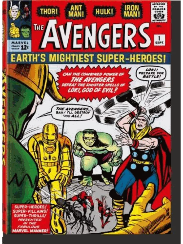 Marvel Comics Library. Avengers. Vol. 1. 1963-1965 - Image 1