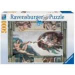 RA17408 Ravensburger puzzle (slagalice)- Mikelandjelo "Stvaranje Adama"  4005556174089