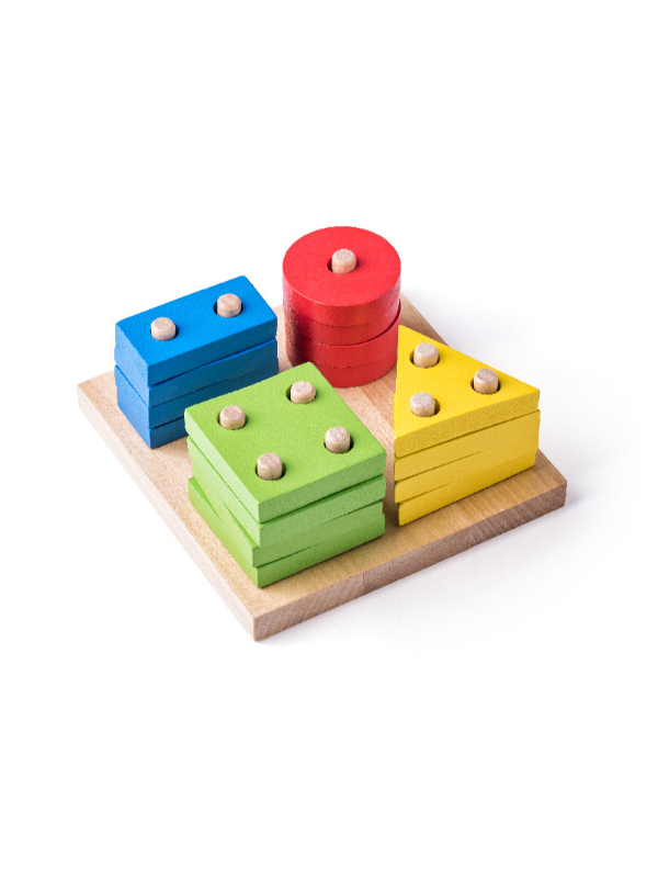 8591864902644 90264 Puzzle osnovni oblici na dasci 8591864902644 - Slika 1