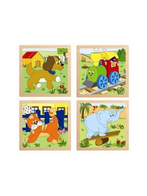 8591864930173 93017 Puzzle za malu decu "Happy Engine" 8591864930173 - Slika 1