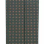 Grey on Orange Journal: Unlined A6 (Circulo)