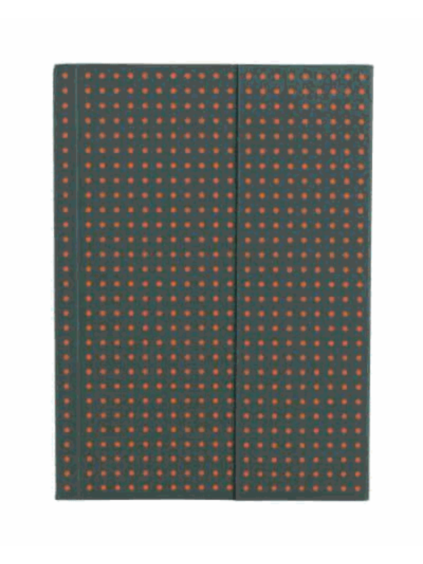 9781439790236 Grey on Orange Journal: Unlined A6 (Circulo) - Slika 1