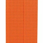 Orange on Grey Journal: Lined A6 (Circulo)