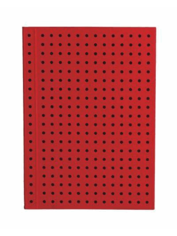 9781439790366 Red on Black Paper-Oh Circulo A7 Lined - Slika 1
