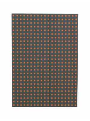 Grey on Orange Journal: Lined B5 (Quadro)