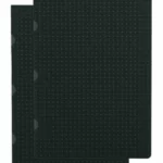 Black on Grey Paper-Oh Cahier Circulo A5 Gridded
