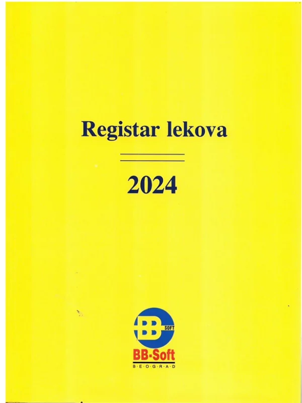 Registar lekova 2024  (žuti) - Image 1