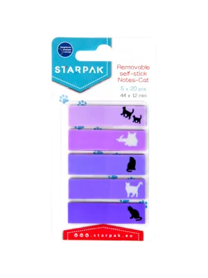 Samolepivi Blok44X12Mm, 5X20Sh, Cat