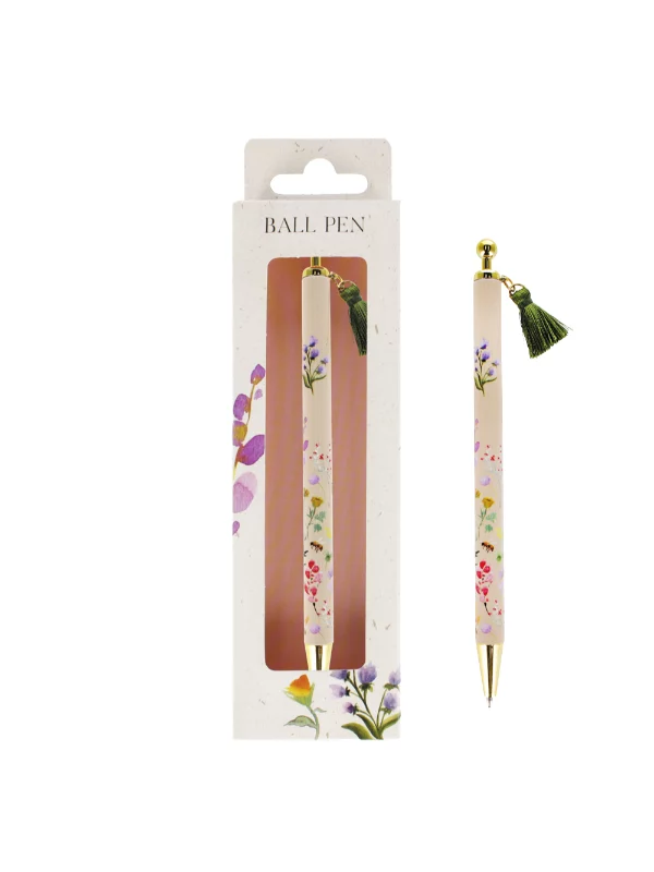 Ball Pen Meadow Flowers 1
