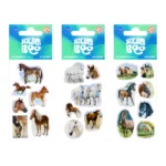 Stikeri 6,6X18Cm Horses 3