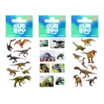 Stikeri 6,6X18Cm Dinosaurs 3