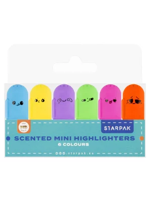 Mini Tekst Markeri 6 Pcs