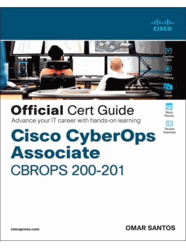9780136807834 Cisco CyberOps Associate CBROPS 200-201 Official Cert Guide - Slika 1