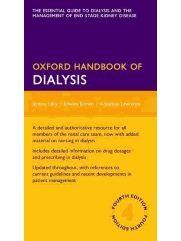 Oxford Handbook of Dialysis, 4th Edition 1