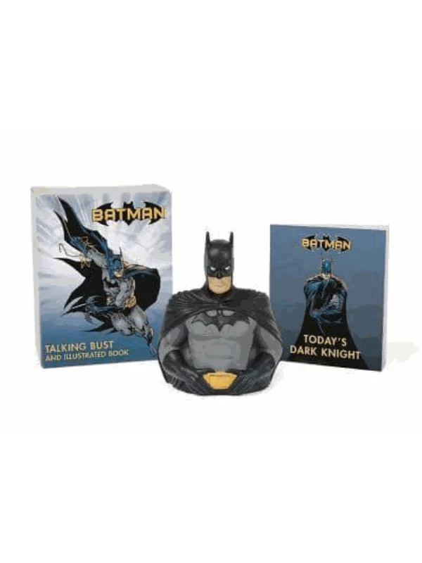 Batman: Talking Bust and Illustrated Boo 1