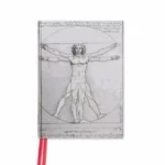 Notes mali Da Vinci: Vitruvian Man  (Flame Tree Pocket Books)
