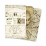Leonardo da Vinci Set of 3 Mini Notebooks
