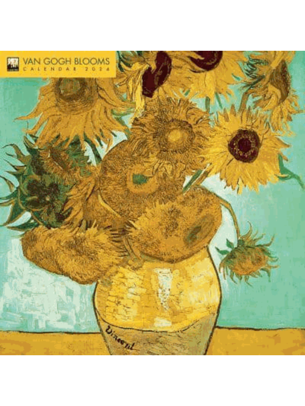 9781804173831 Vincent Van Gogh Blooms Wall Calendar 2024 - Slika 1