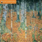 Klimt Landscapes Wall Calendar 2024
