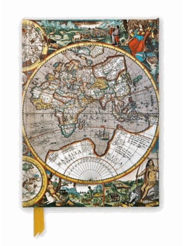 9781804176238 Pieter van den Keere: Antique Map of the World - Slika 1