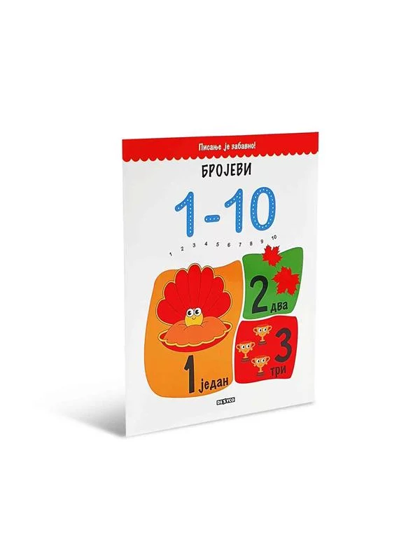 Pisanje Je Zabavno: Brojevi 1-10 1
