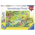 RA07610 Ravensburger puzzle (slagalice) - Posetioci u basti