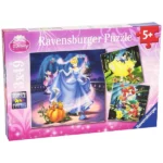 RA09339 Ravensburger puzzle (slagalice) - Cinderella, Ariel