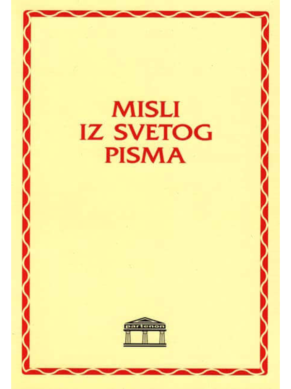 9788671574594 Misli iz svetog pisma - Slika 1
